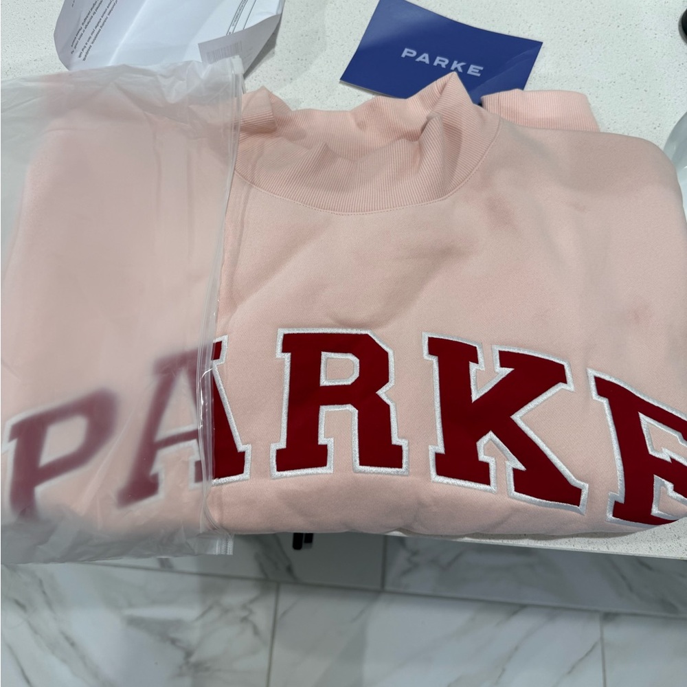 Parke mock neck sweatshirt